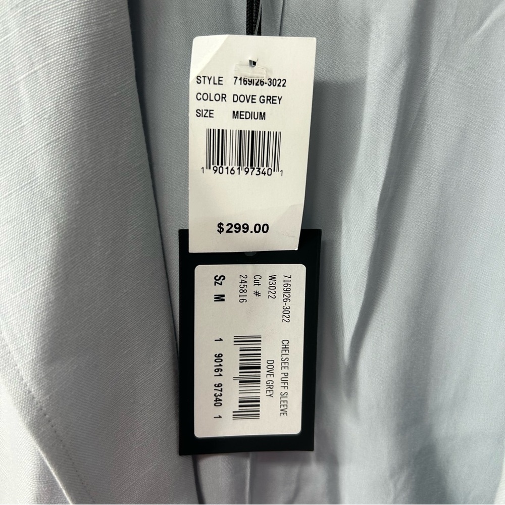 PAIGE Light Gray Jacket - Picture 2 of 8